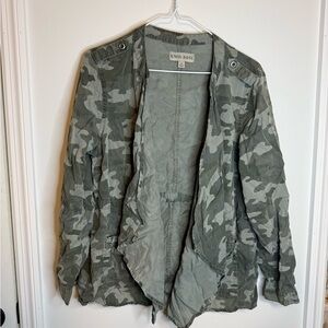 Knox Rose Women's Green Camo Utility Jacket
